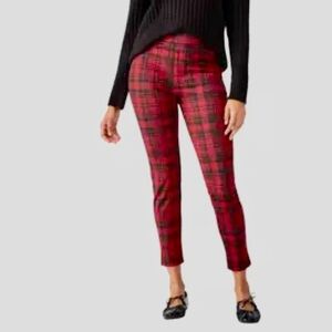 NWT Y2K 90’s Vibe Sanctuary Red and Black Plaid Cropped Pants ~ SZ: M